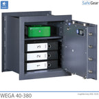 Wega 40-380  Wall Safe (50L) - Burglary Test Grade I