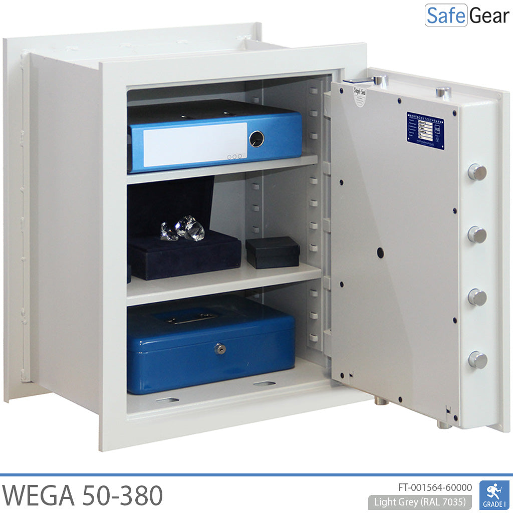 Wega 50-380  Wall Safe (62L) - Burglary Test Grade I