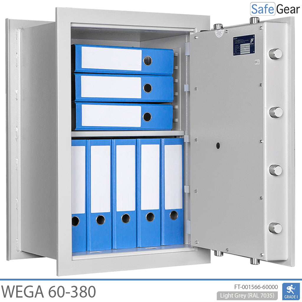 Wega 60-380  Wall Safe (73L) - Burglary Test Grade I