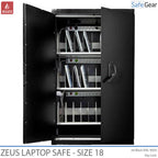 Zeus 18 - laptop safe (24 laptops) - Code Lock